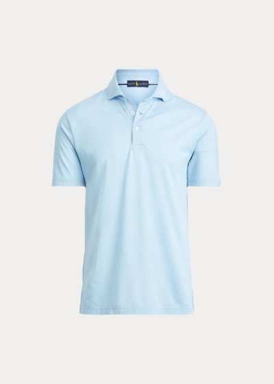 Ralph Lauren Custom Slim Performance Polo Herre Danmark (TMKOD9561)